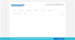 Desktop Screenshot of fisiosanity.com